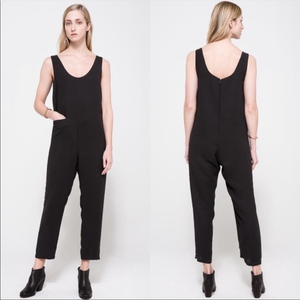 RACHEL COMEY | Barrel Jumpsuit Black 2